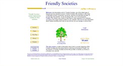 Desktop Screenshot of friendlysocieties.co.uk
